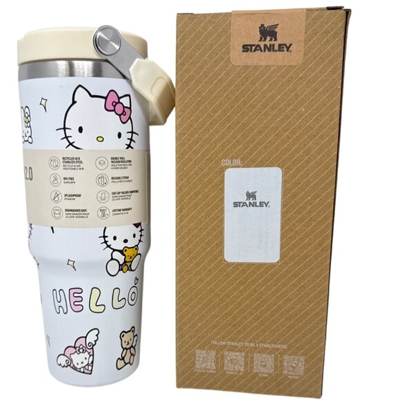 Stanley X Hello Kitty 30oz Quencher H2.0 Tumbler - Picture 3 of 5